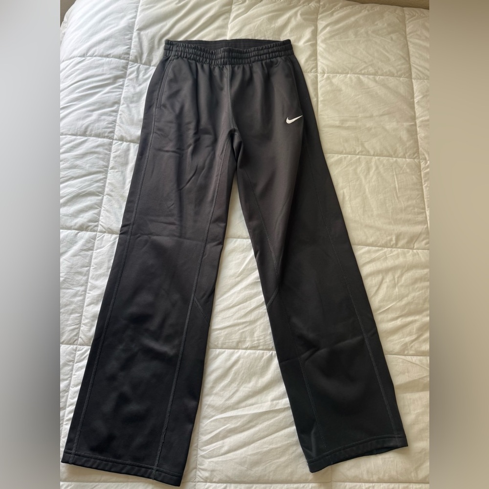 Nike Dri-FIT Charcoal Wide Leg Pants